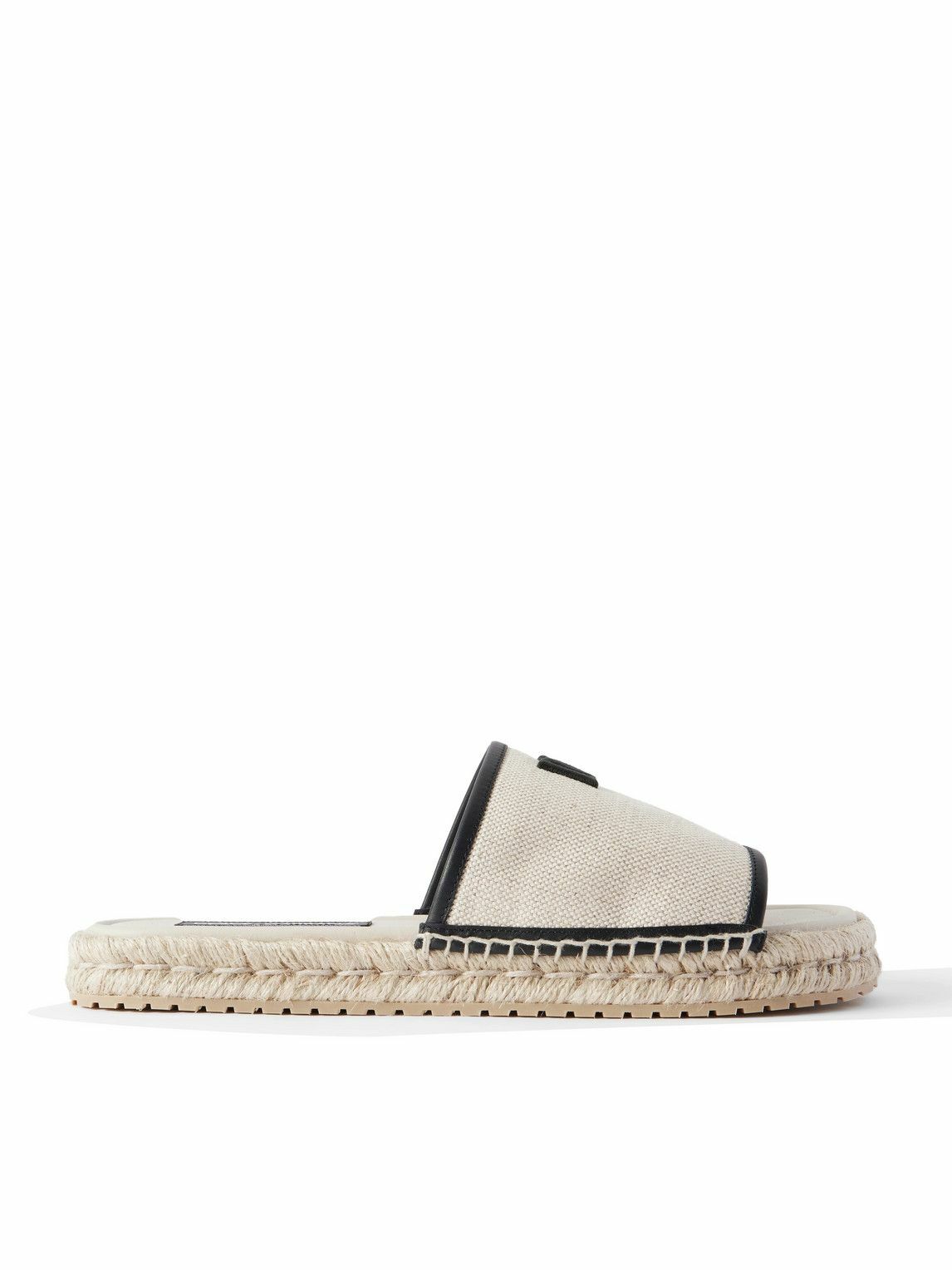 DOLCE & GABBANA - Young Pope Leather Slippers Dolce & Gabbana