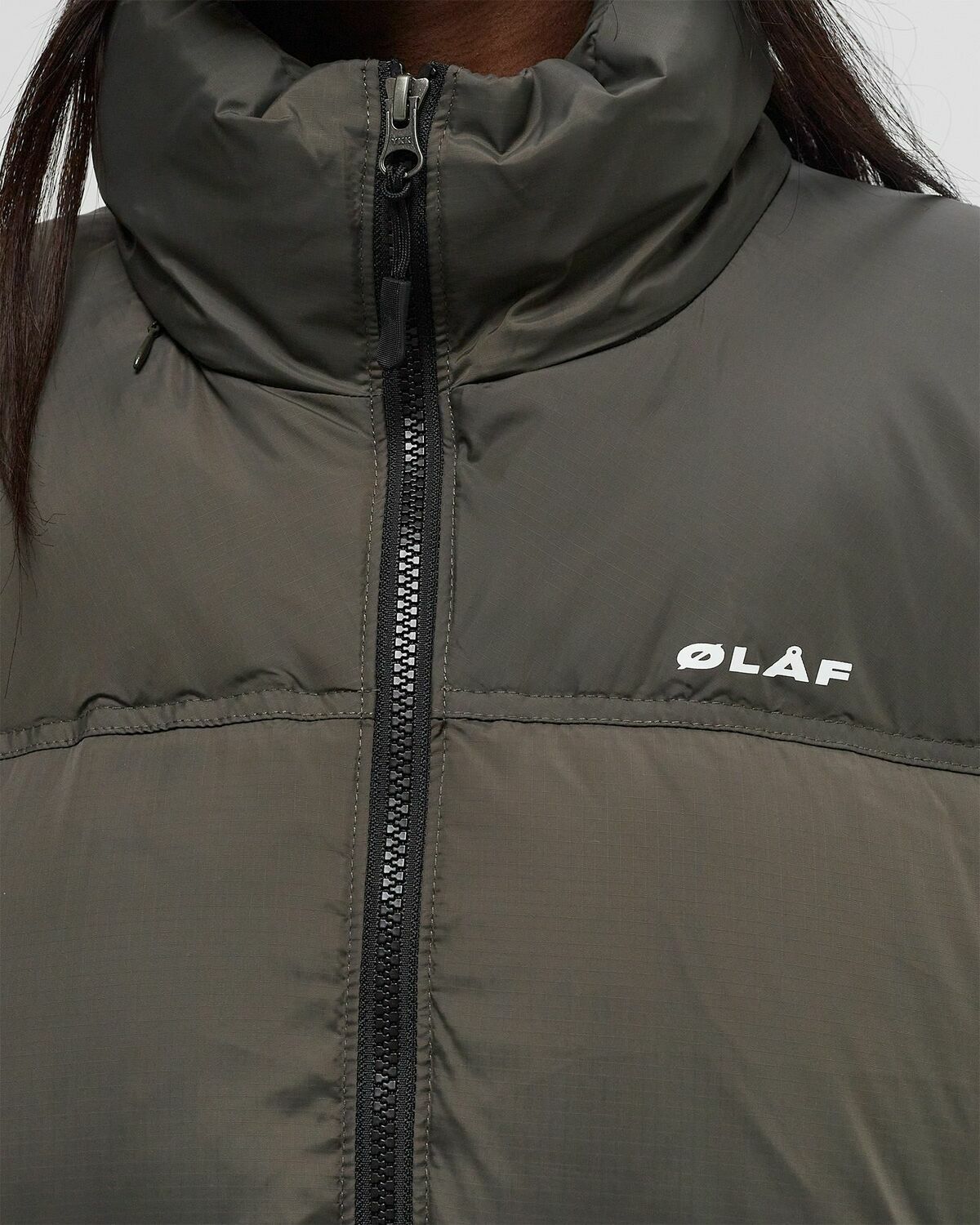 ØLÅF PUFFER JACKET Grey Womens Down & Puffer Jacket
