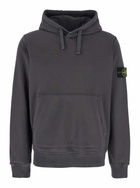 Stone Island Compass Patch Drawstring Hoodie
