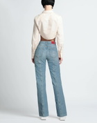 Alessandra Rich Womens Jeans in Blue