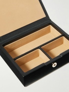 SMYTHSON - Small Panama Cross-Grain Leather Trinket Box