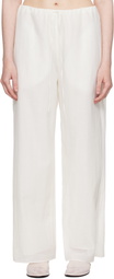 Ruohan White Rae Trousers