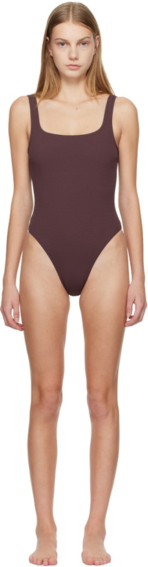 Photo: Matteau Burgundy Nineties Swimsuit