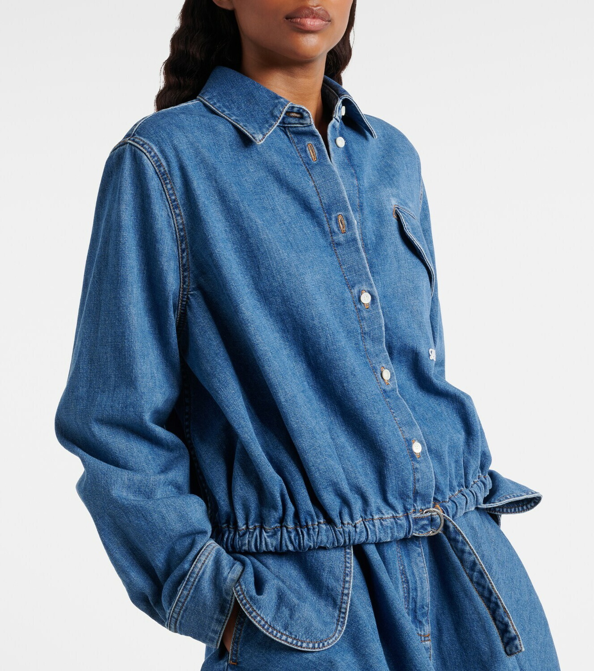Loewe Double L denim shirt