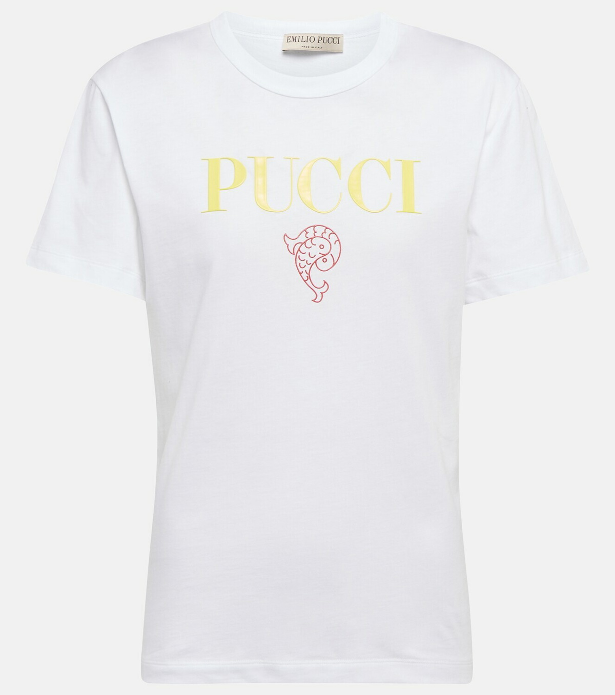 Pucci - Printed cotton T-shirt Emilio Pucci