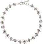 Justine Clenquet Silver Daria Choker