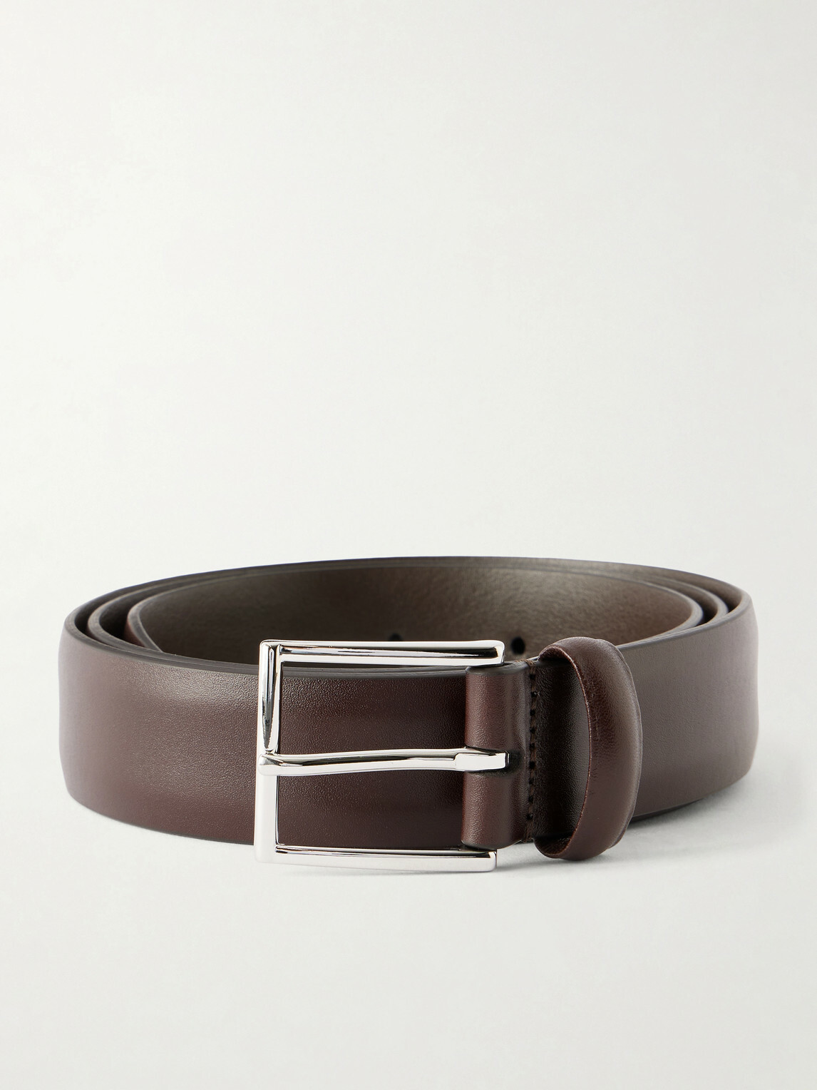 Anderson's - 4cm Calf Leather Belt - Brown