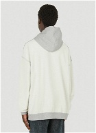 Inside Out Hooded Sweatshirt in Grey