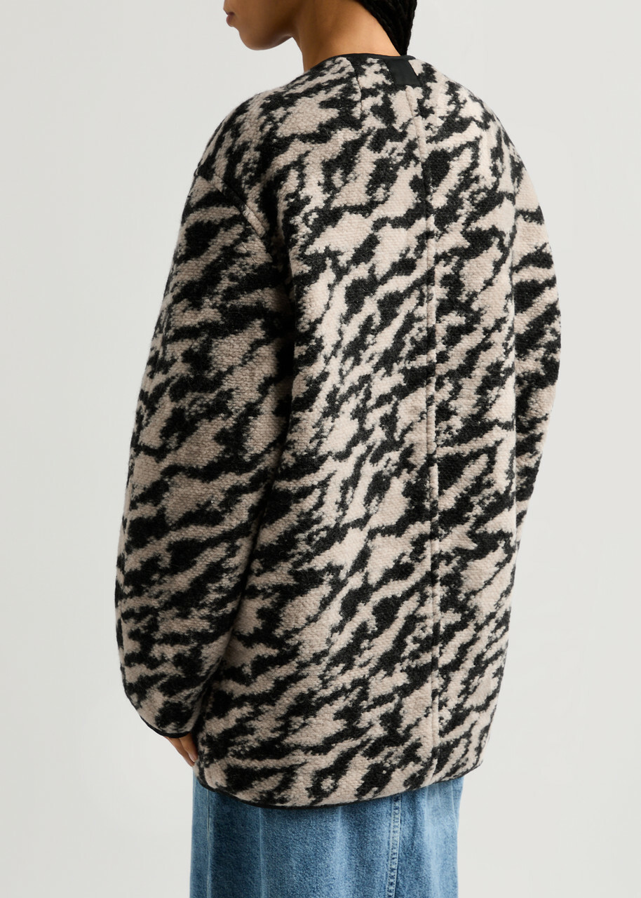 Isabel Marant étoile Fernelia Reversible Wool-blend Jacket Black