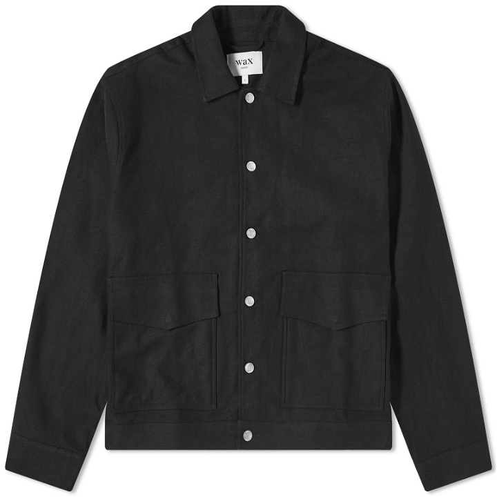 Photo: Wax London Men's Mitford Linen Jacket in Black