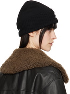 Givenchy Black 'Givenchy' 4G Wool Beanie