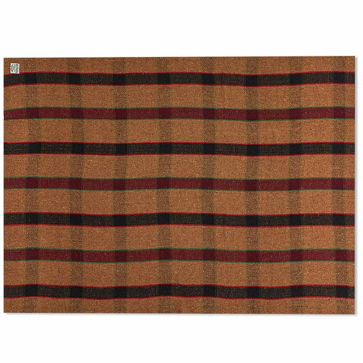 Photo: Puebco Universal Recycled Fabric Blanket in Brown