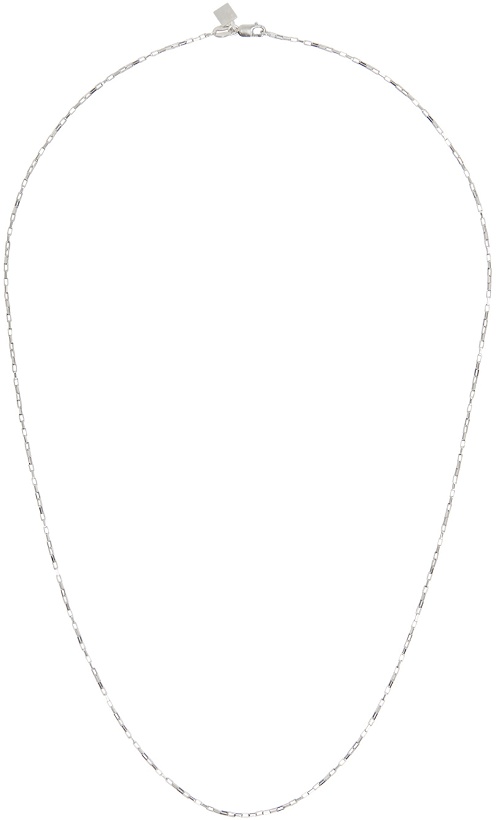 Photo: Veneda Carter SSENSE Exclusive Silver VC008 Chain Necklace