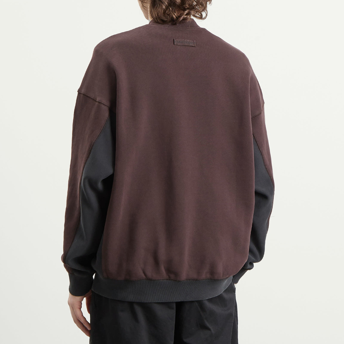 Adidas Men's EQT Half Zip Top in Aurora Coffee