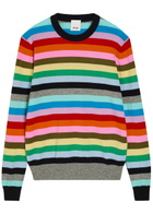 Allude Striped Cashmere Jumper Multicoloured 1