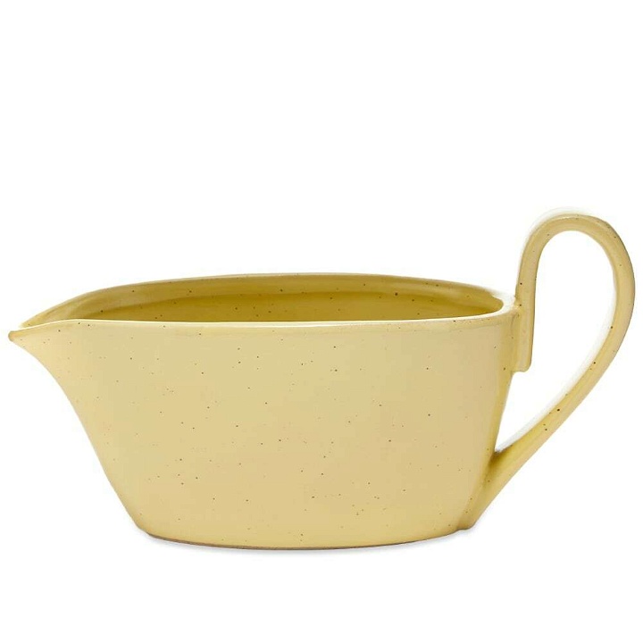 Photo: ferm LIVING Flow Sauce Boat in Yellow Speckle