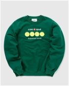 Casablanca Casa Sport Tennis Balls Chenille Embroidered Sweat Green - Mens - Sweatshirts