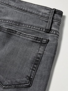 FRAME - L'Homme Skinny-Fit Organic Stretch-Denim Jeans - Gray