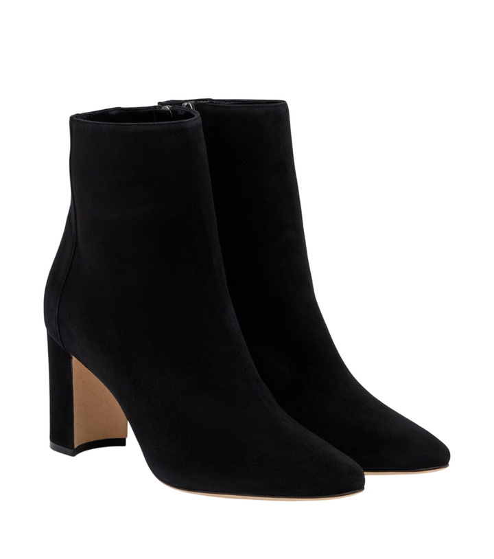 Photo: Manolo Blahnik Rosie suede ankle boots