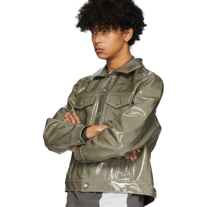 Eytys Taupe Denim Buck Tar Jacket