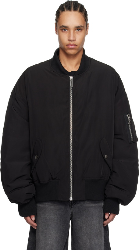 Photo: Stolen Girlfriends Club Black Stolen Bomber Jacket