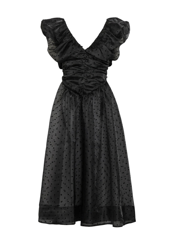 strapless open back dress Pink Floral Mini Dress S main image 0