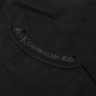 Calvin Klein Men's Logo Jacquard Crew Sweat in CK Black