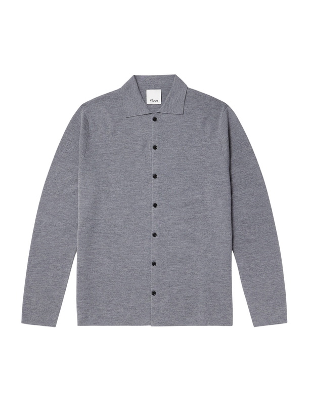 Photo: Allude - Virgin Wool Cardigan - Gray