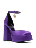 VERSACE - Satin Platform Pumps