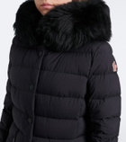 Moncler Grenoble Armoniques shearling-trimmed ski jacket