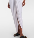 Balmain Embellished jersey maxi dress