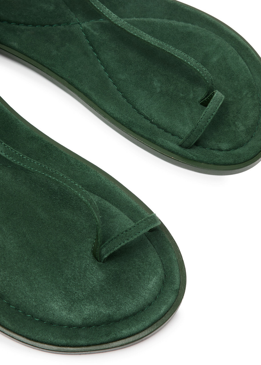 A.emery Suvi Suede Sandals Green