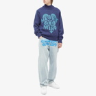 Billionaire Boys Club Men's Heart and Mind Crew Knit in Navy