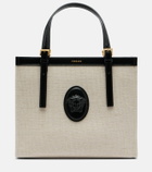 Versace Rivière Small canvas tote bag