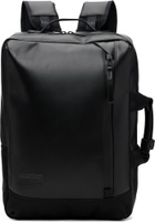 master-piece Black Slick ver. 2WAY Leather Backpack