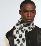 Alexander McQueen - Intarsia wool scarf