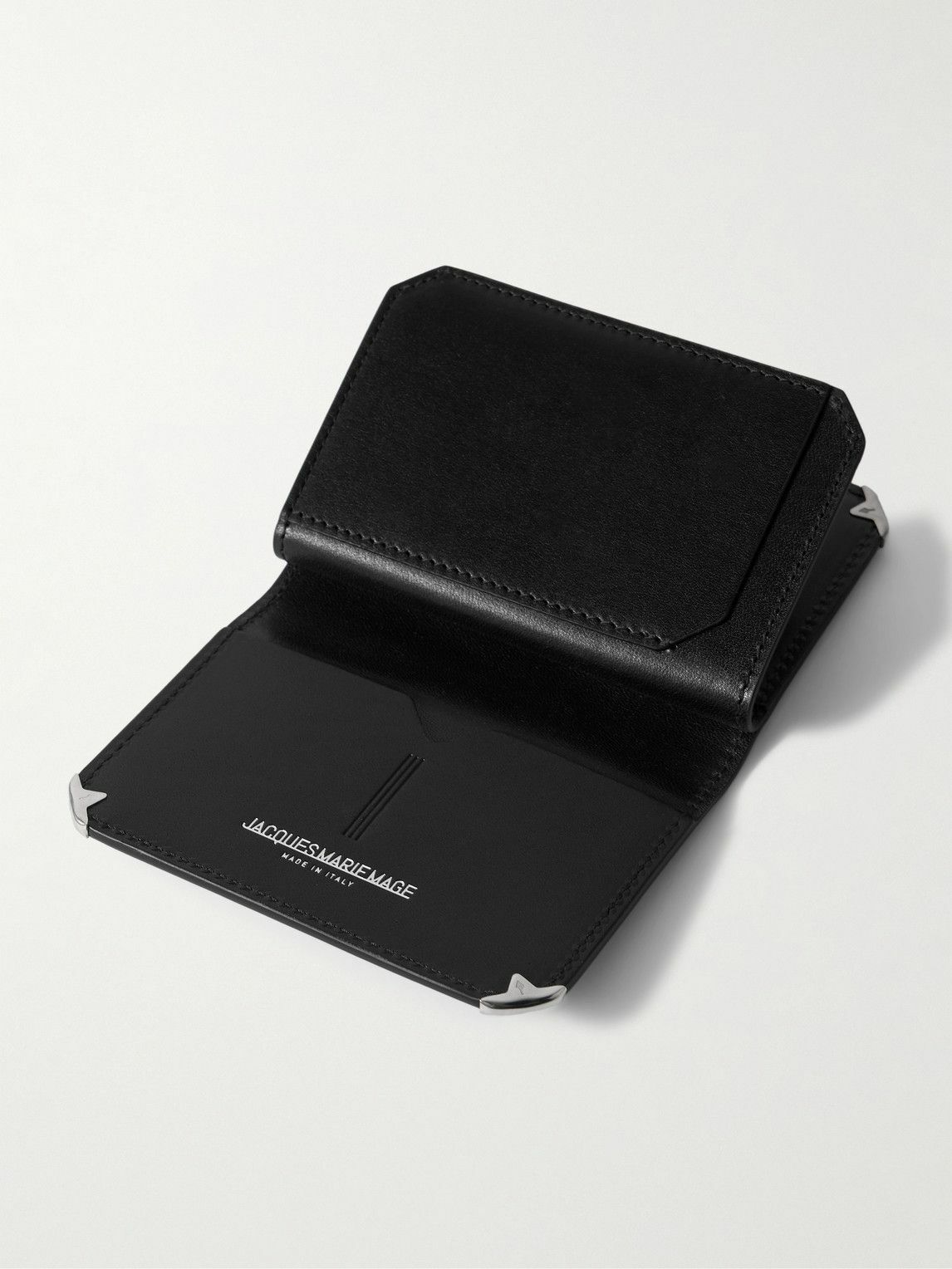 Jacques Marie Mage - Elston Leather Trifold Wallet
