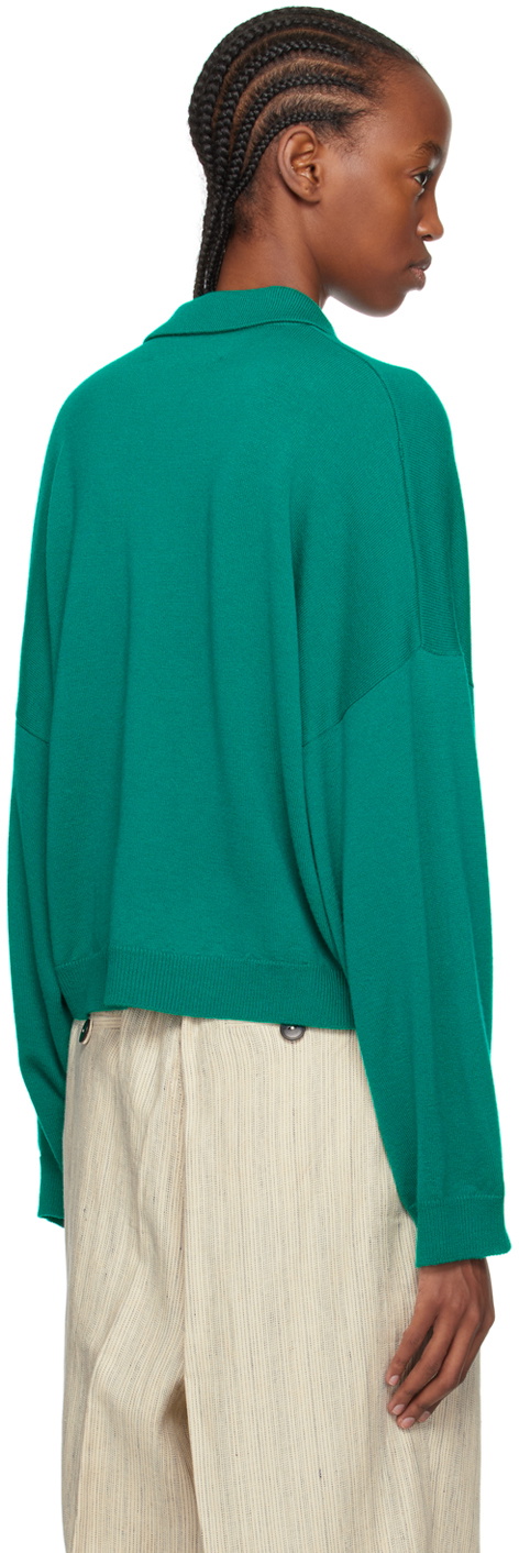Cordera Green Buttoned Polo