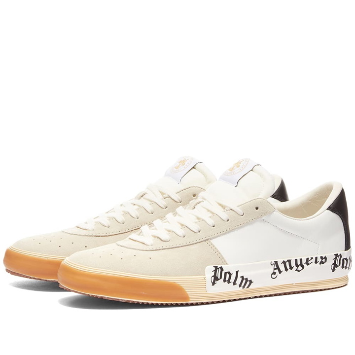 Photo: Palm Angels Logo New Vulcanized Sneaker