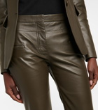 Altuzarra - Serge leather bootcut pants