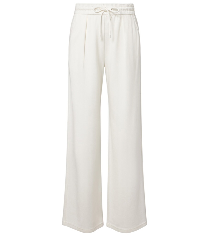 Photo: Max Mara Cotton and silk-blend sweatpants