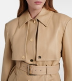 Sportmax Stenzone convertible leather jacket