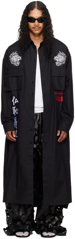 Photo: LU'U DAN Black Tokko L-D Coat