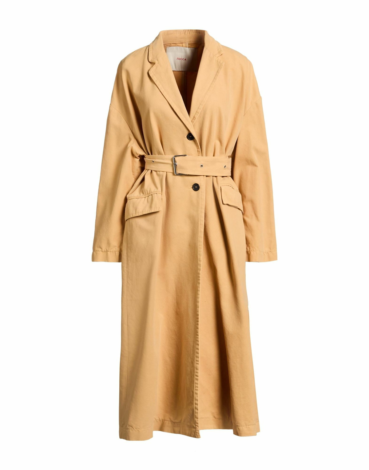 Jucca Womens Overcoat & Trench Coat Sand