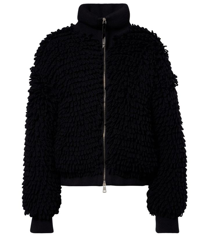 Photo: Moncler Genius x EE72 by Edward Enninful wool-blend down jacket