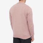 Stone Island Men's Lambswool Crew Neck Knit in Rose