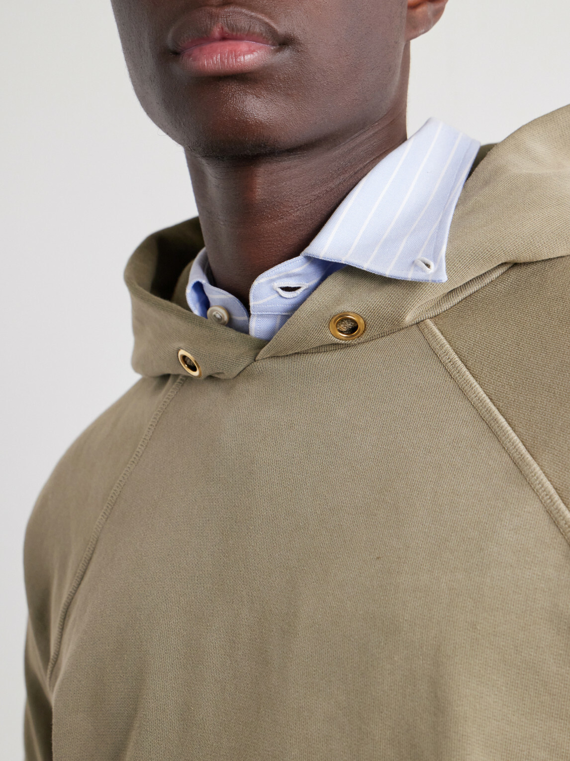 Les Tien - Cotton-Jersey Hoodie - Green