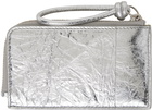Jil Sander Silver Giro Card Holder
