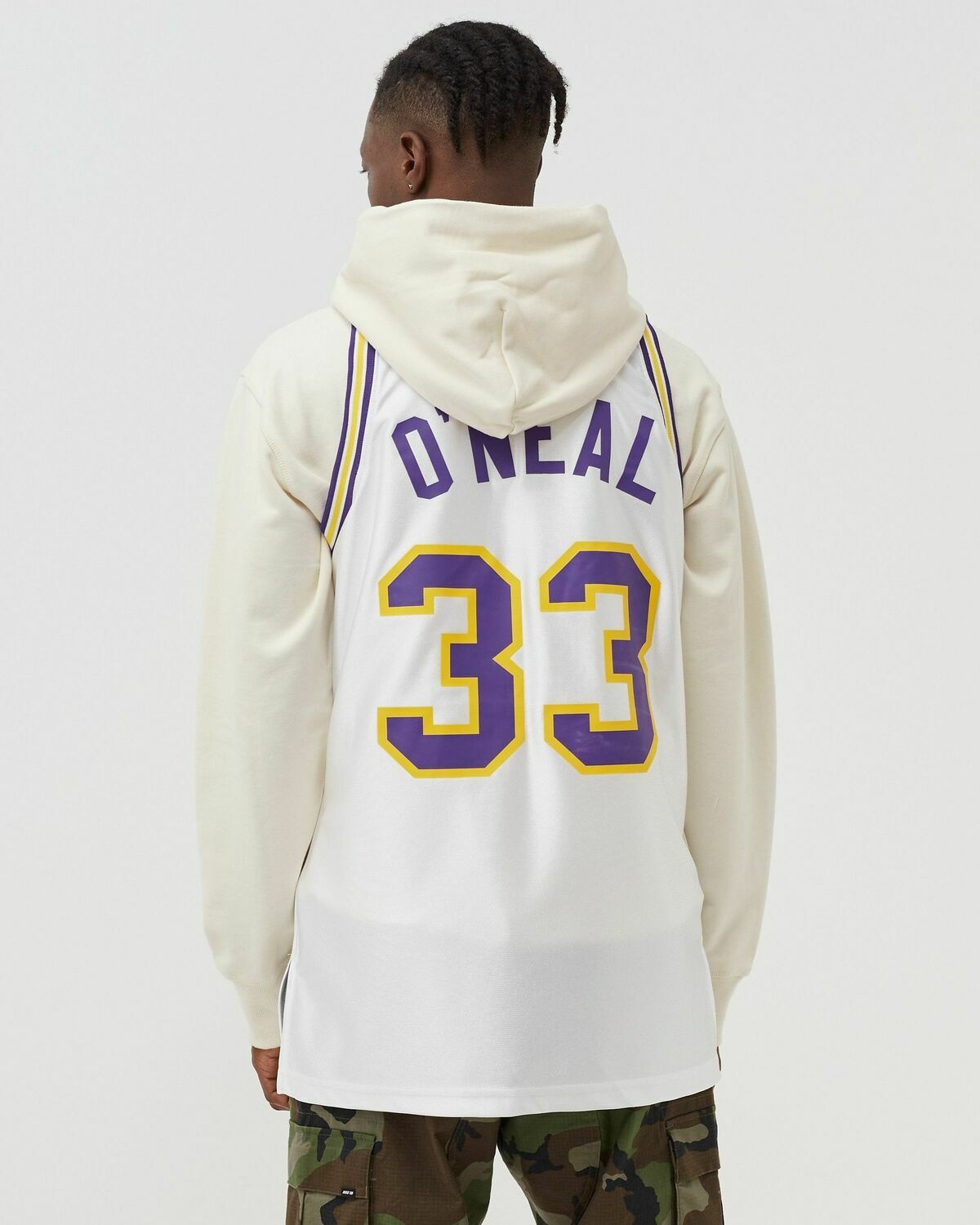 Mitchell & Ness Ncaa Authentic Jersey Louisana State University 1990 31 Shaquille O´Neal #33 White - Mens - Jerseys