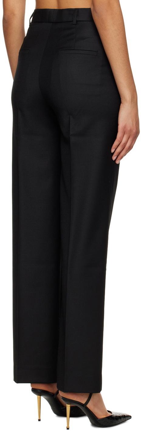 House of Dagmar Black Rose Trousers